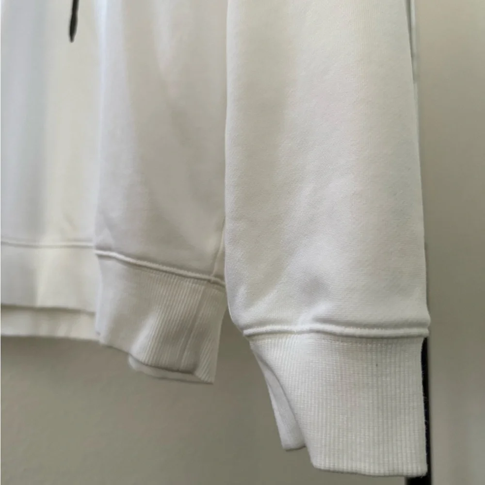 Alexander McQueen Dragonfly Graphic Sweatshirt White Designer Logo Size XL